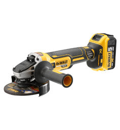 DEWALT 18V, 4.5/5IN BRUSHLESS ANGLE GRINDER 5AH/220V