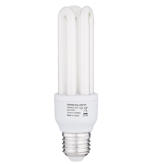 OSRAM ENERGY SAVER LAMP 15W/827 E27 W/W