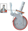 SCAFFOLDING WHEEL PU 8" WITH STEM