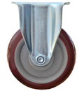 CASTER WHEEL PU 5" FIXED-UKEN