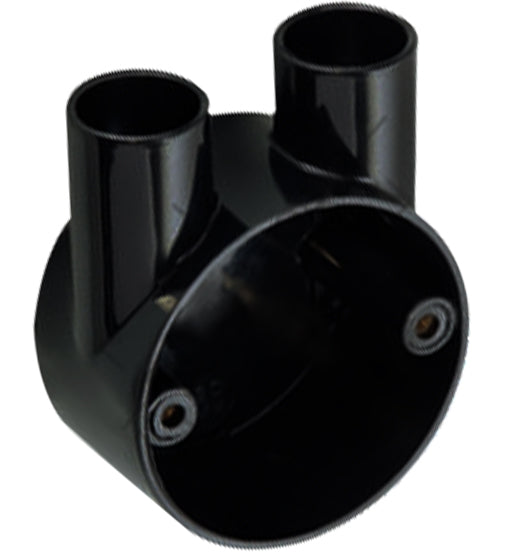 PVC CIRCULAR BOX 25MM U TYPE