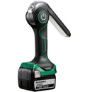 CORDLESS WORKLIGHT,18V TORCHLIGHT : BRIGHTNESS / MEASURED DISTANCE 6,000LX/1M