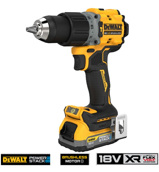 DEWALT CORDLESS 18V POWERSTACK COMPACT DD KIT