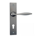 UKEN LEVER HANDLE W/PLATE CLASSIC - 103