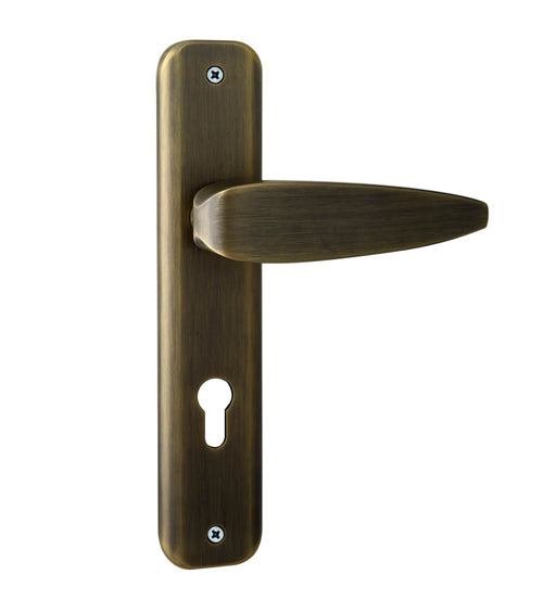 UKEN LEVER HANDLE W/PLATE CLASSIC - 107
