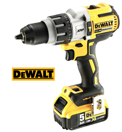 DEWALT 18V XR LI-ION 13MM BRUSHLESS PREMIUM HAMMER DRILL DRIVER