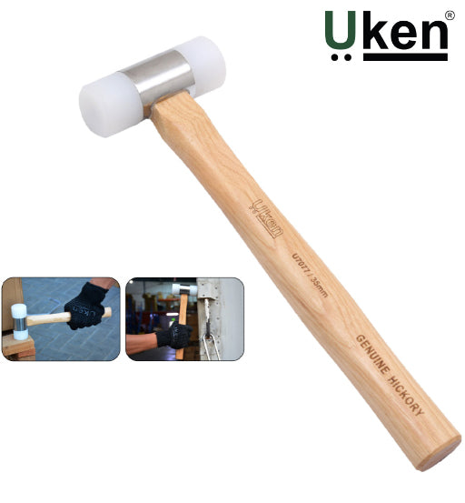 NYLON HAMMER HICKORY HANDLE 35MM UKEN