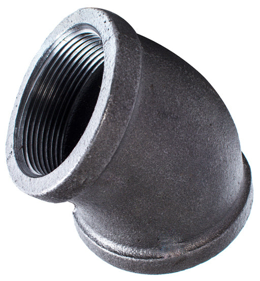 MI(BLACK)ELBOW 1" 45D