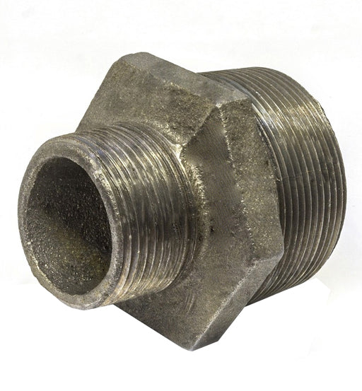 BLACK REDUCING NIPPLE 1" X 3/4"