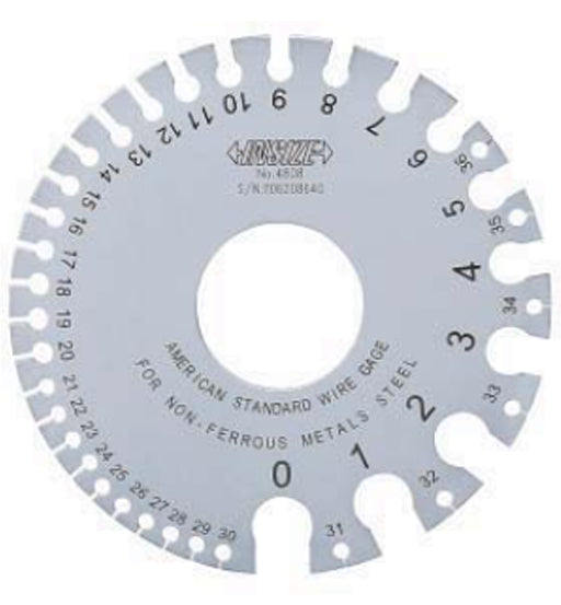 INSIZE WIRE GAGE 0 TO 36 # 4808