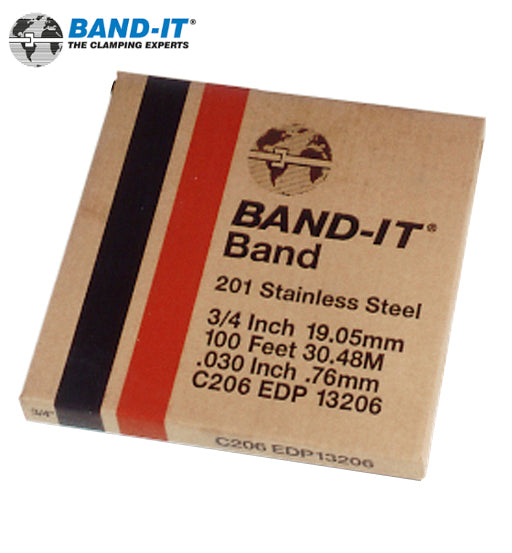 BAND-IT SS 201 STRIP 3/4" 100FT (BAND-IT BAND)