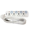 EXT REEL 2 WAY 3MTR 2USB UNIVERSAL TYPE