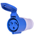 SAFEPLUS IND SOCKET 16 AMP 3 PIN 110V - 213-4