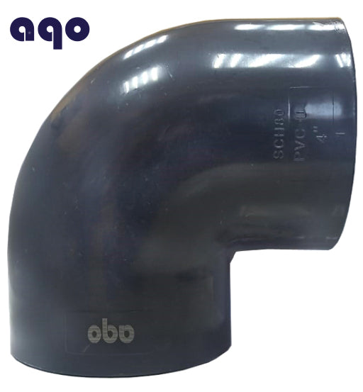 AQO PVC HP ELBOW ?" 90°