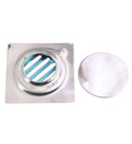 MILANO FLOOR DRAIN SS 304 10X10CM
