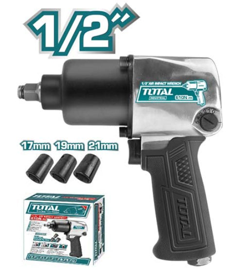 TOTAL AIR IMPACT WRENCH 1/2"DRIVE