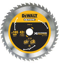 DEWALT XR EXTREME RUNTIME CIRCULAR SAW BLADE 165mm BORE 20mm 42T