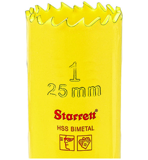STARRETT HOLE SAW 25MM#SH0100