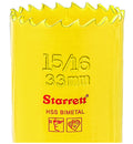 STARRETT HOLE SAW 33MM#SH0156