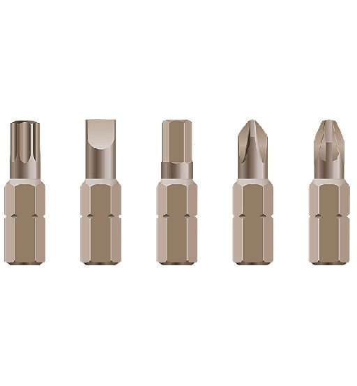 FIXMAN SCREW BIT SL6 25MM FLAT