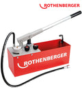 ROTHENBERGER PRESSURE TEST PUMP MANUAL
