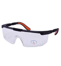 SAFEPLUS SAFETY GOUGLE CLEAR ORANGE TPR