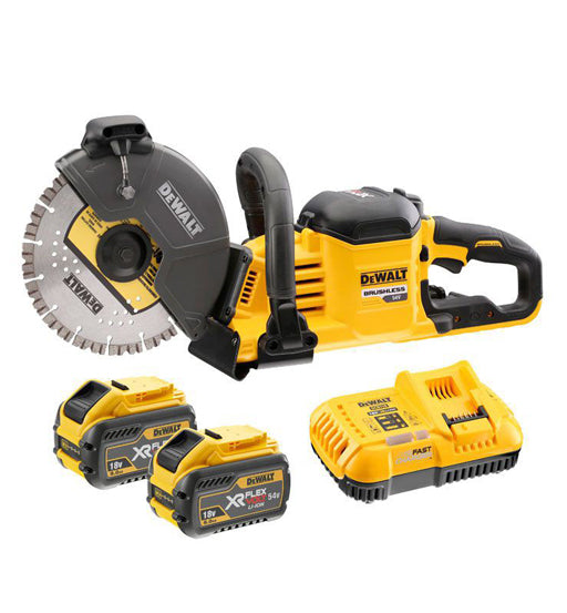 DEWALT 54V XR FLEX VOLT 230MM CUT OFF SAW KIT