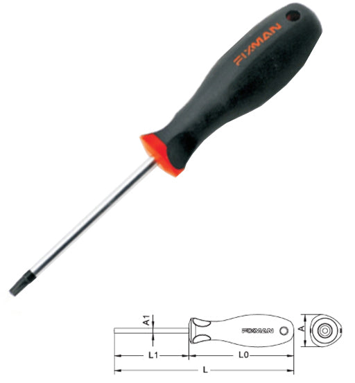 FIXMAN TORQUE SCREW DRIVER 4" T25