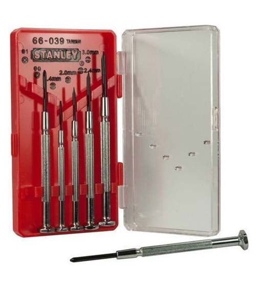 STANLEY SCREW DRIVER PRECISION INSTRUMENT SET
