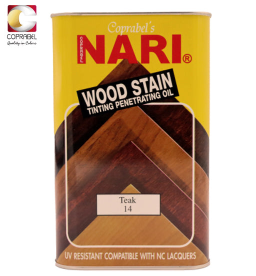 NARI WOOD STAIN LIGHT OAK 11 - 1LTR