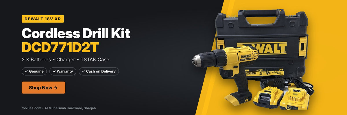 DeWalt DCD771D2T 18V XR Cordless Drill Kit